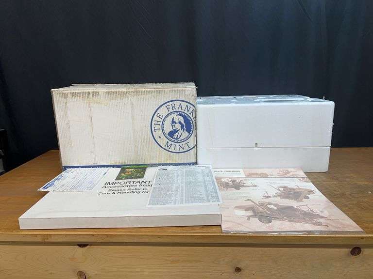 1/12 AC All-Crop Combine NIB Franklin Mint image