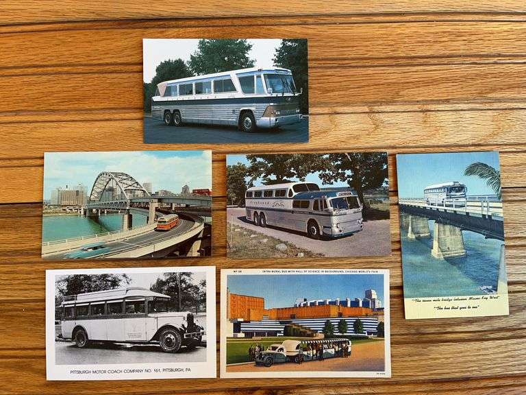 (6) Bus Postcards image