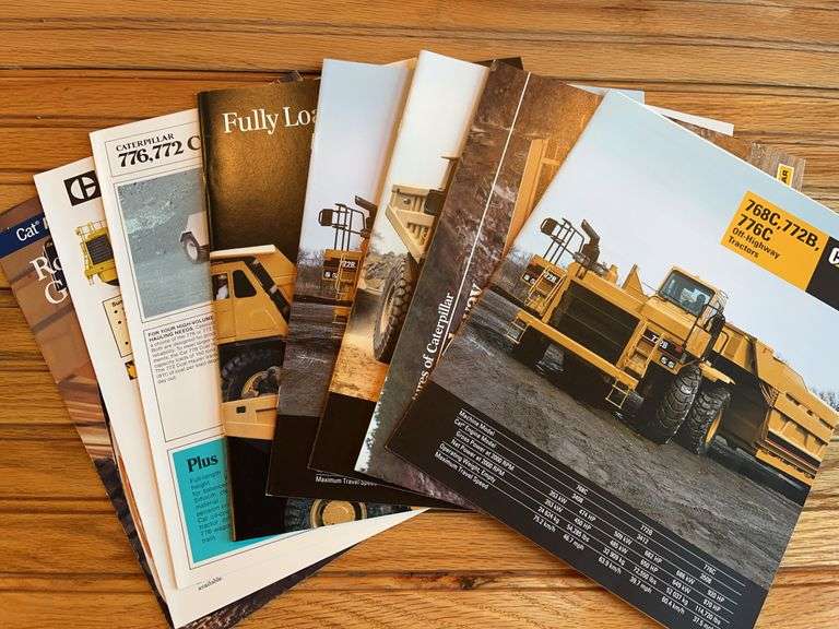 (10) Caterpillar Truck Sales Literature image
