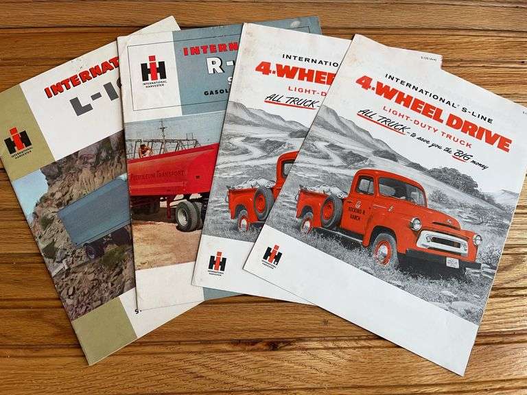 (4) International Truck Sales Literature image