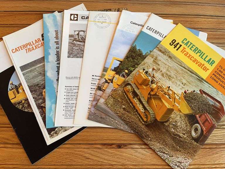 (8) Caterpillar Crawler Loader Sales Literature image