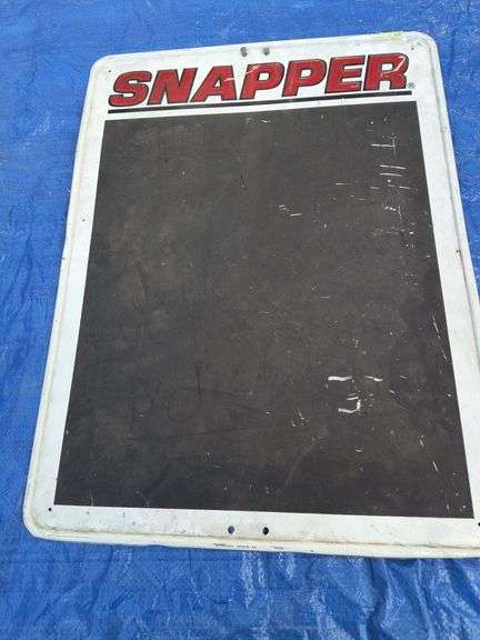 Snapper SST Menu Board Sign image