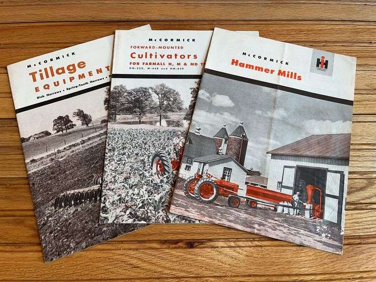 (3) IH Implement Sales Literature image