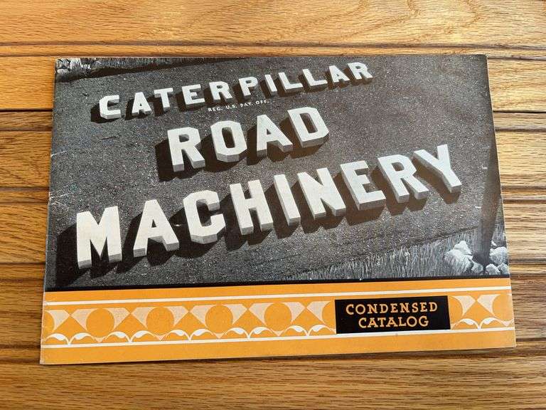 1931 Caterpillar Road Machinery Condensed Catalog image