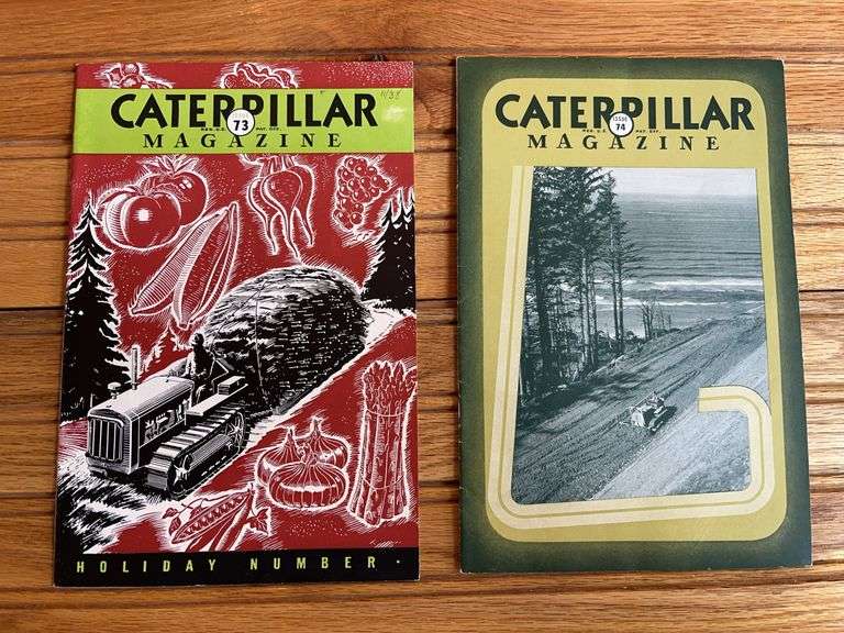 (2) Caterpillar Magazines image
