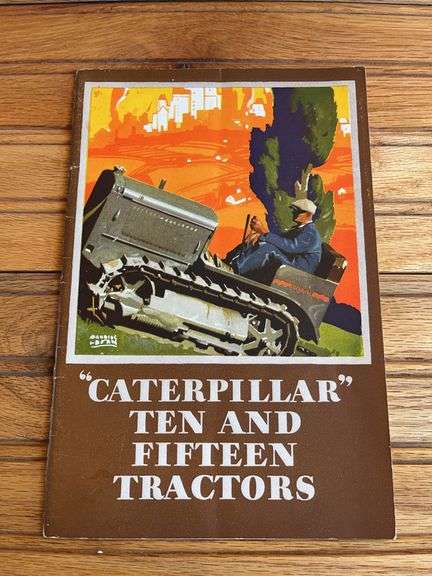 1929 Caterpillar Ten + Fifteen Crawler Sales Literature image