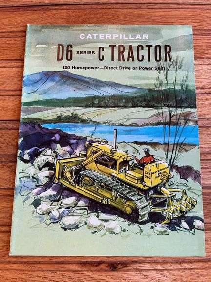 Caterpillar D6 Crawler Sales Literature image