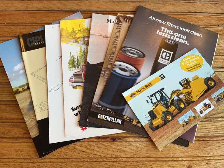 (8) Caterpillar Sales Literature image