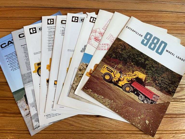 (10) Caterpillar Wheel Loader Sales Literature image