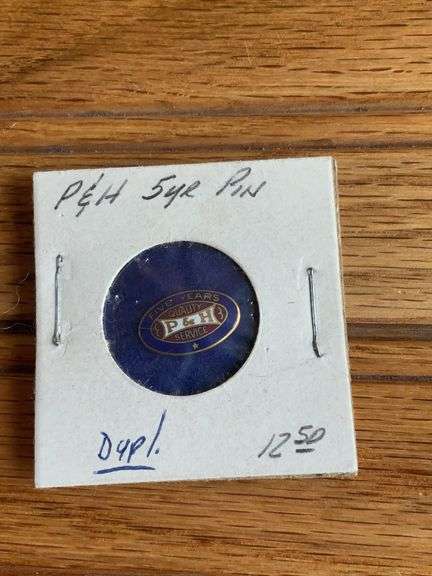 P&H 5 Year Service Pin image