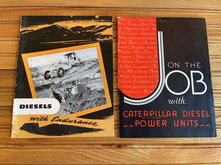 (2) Caterpillar Sales Literature image