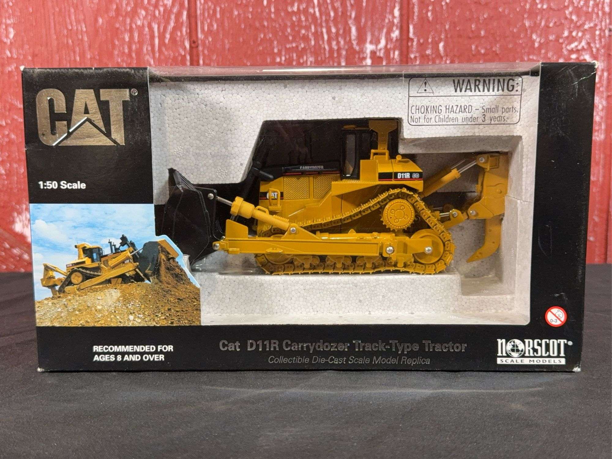 1/50 Caterpillar D11R Crawler NIB Norscot - Aumann Auctions, Inc.