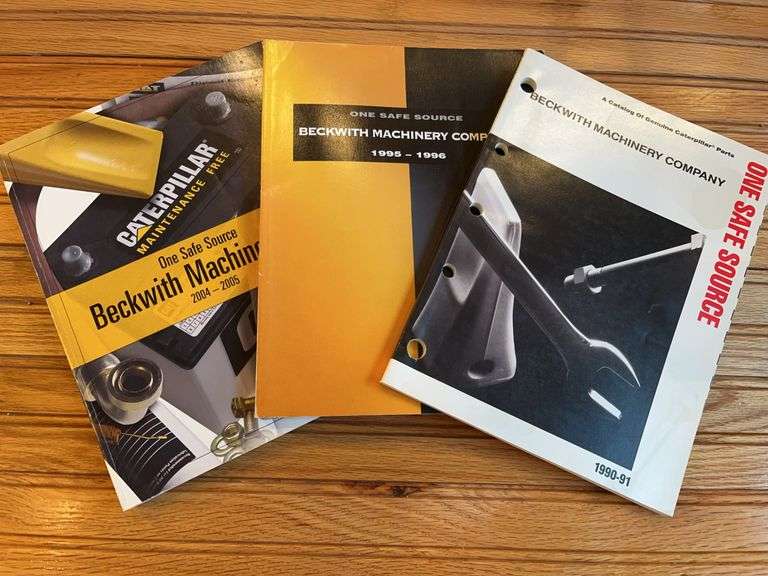 (3) Caterpillar One Safe Source Catalogs image