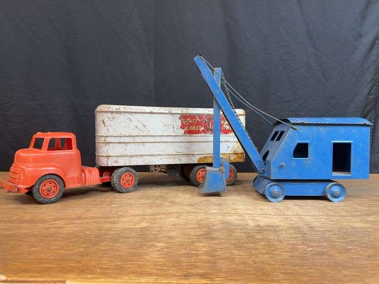 (2) Steam Shovel + Semi image