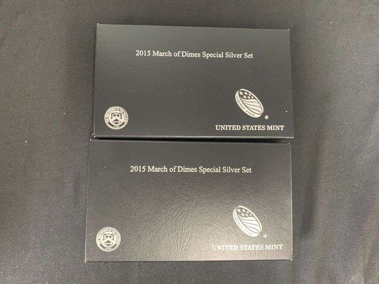 US Mint Proof Coins 2015 March of Dimes image