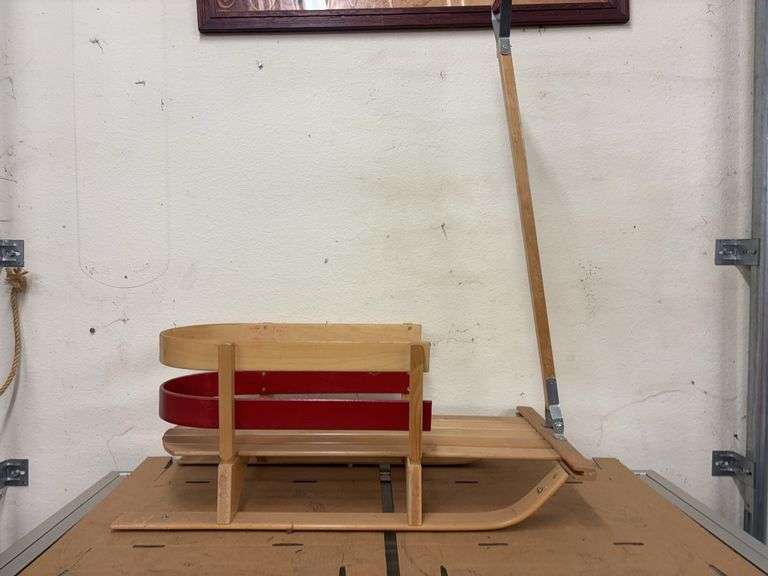 Wooden Sled image