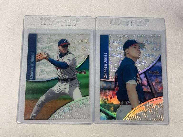 (2) 2000 Topps Tek #2-4 & 2-6 Chipper Jones image