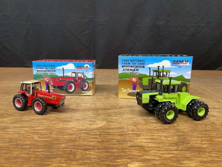 (2) 1/64 IH 3788 + Steiger Panther KM-325 NFTS NIB Ertl image
