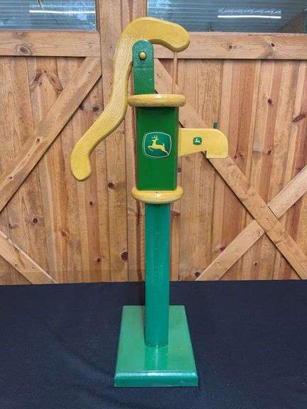 John Deere Wooden Pump image