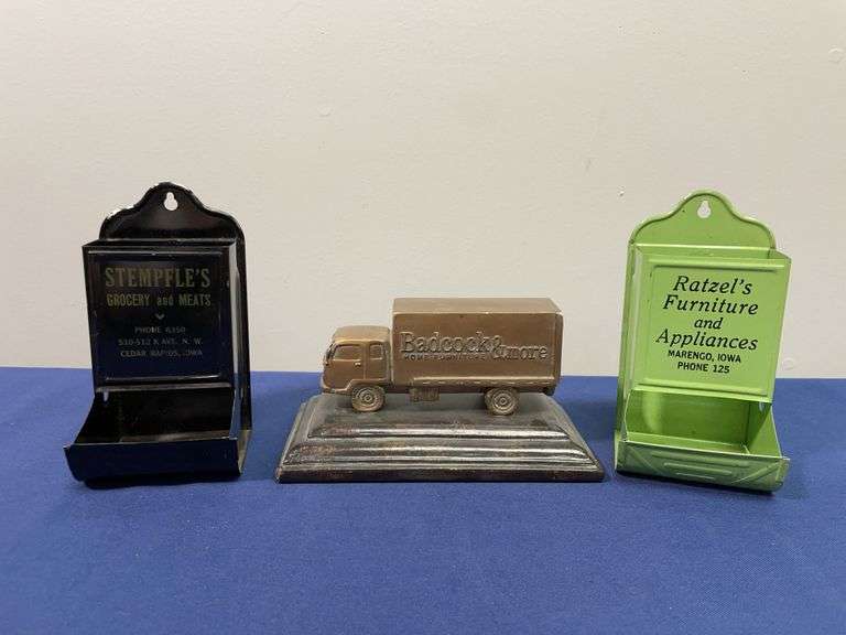 (3) Matchbox Holders + Paperweight image