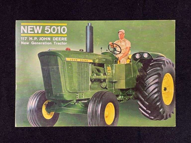 1962 John Deere 5010 Tractor Advertising Card image