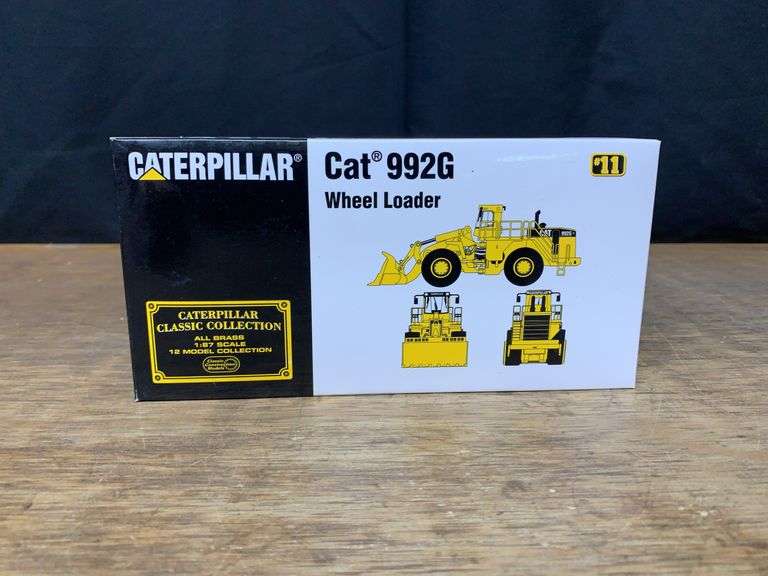1/87 Caterpillar 992G Wheel Loader Brass NIB image