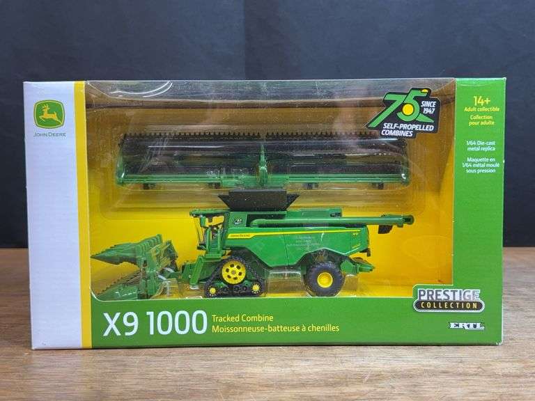 1/64 John Deere X9 1100 Combine 75th Anniversary Prestige NIB Ertl image