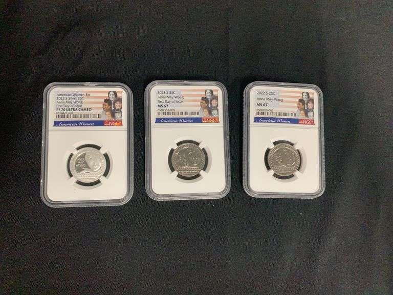 American Women Quarter 2022 Anna May Wong Coins image