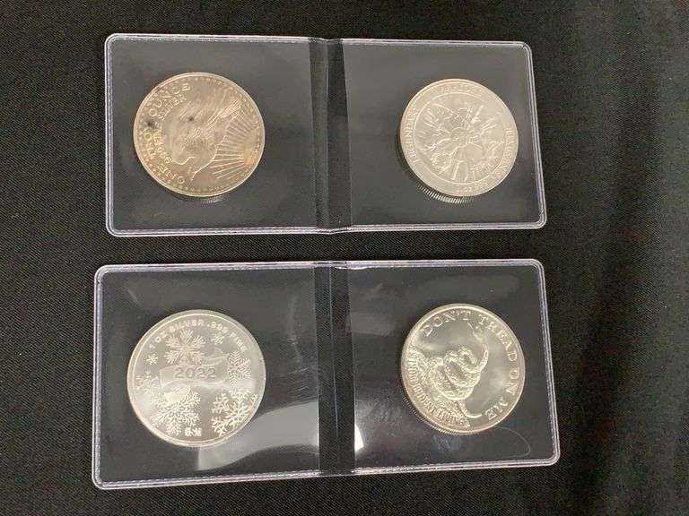 1 Oz Silver Rounds .999 Fine image