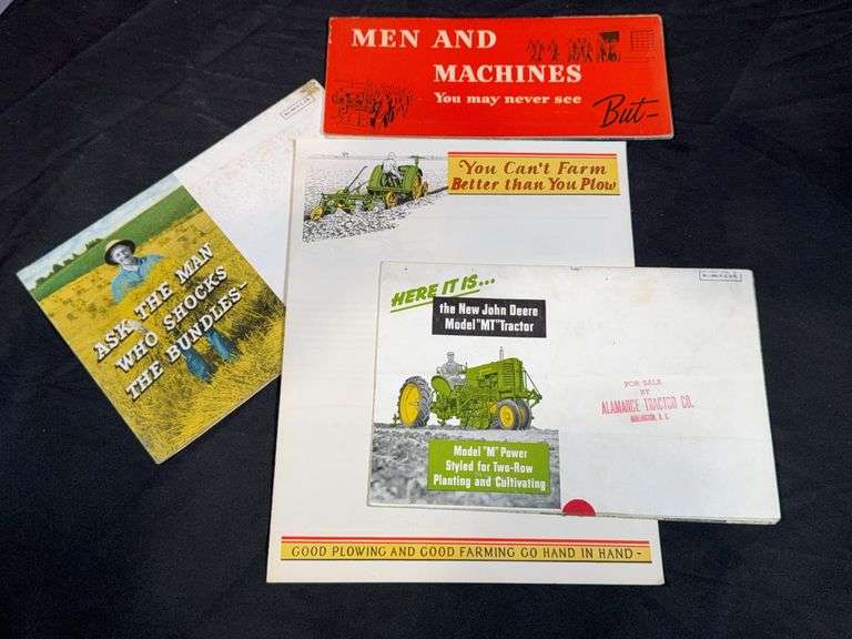 (4) John Deere Sales Literature image