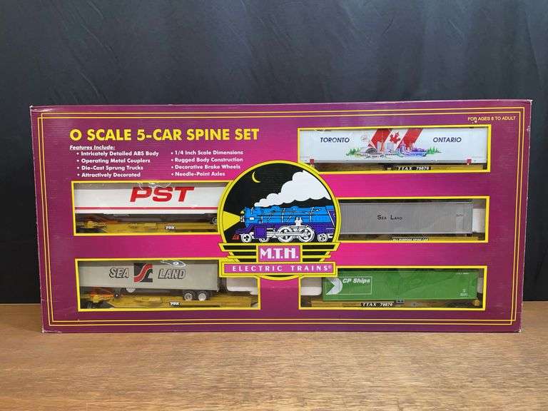 5 Car Spine Set NIB M.TH. image