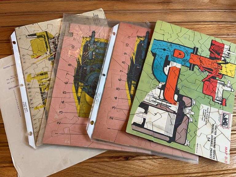 (4) Tractor Training Puzzles image