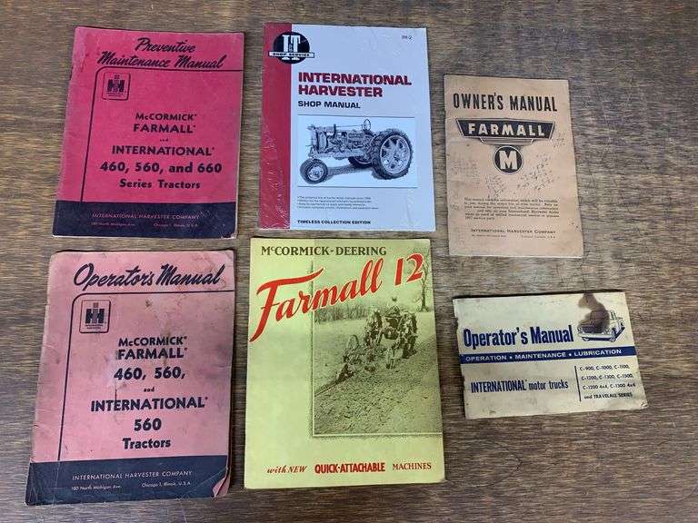 (6) IH Manuals image