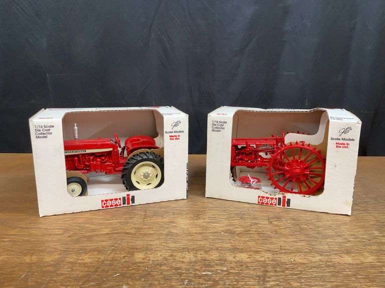 (2) 1/16 IH 606 + Farmall F12 1991 FPS NIB SM image