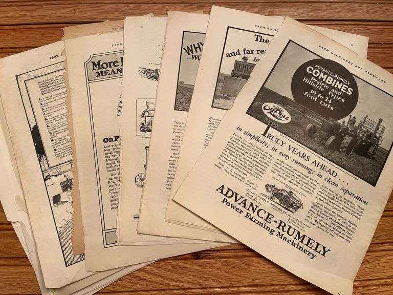 Rumely Magazine Ads image