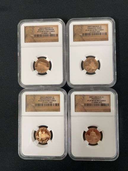 Lincoln Cent Commemorative Set, 2009 S Bronze PF 69 RD Ultra Cameo image