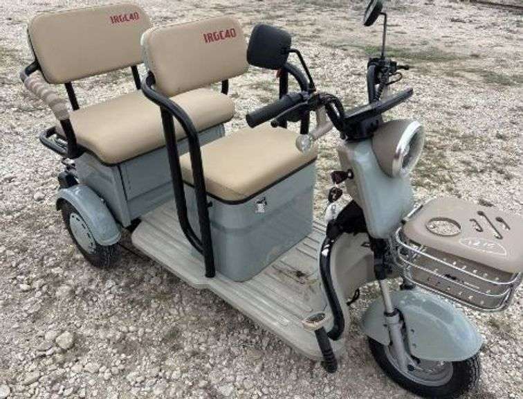 (1) IRGC40 Mini Golf Cart - 110v  Unassembled - GREEN image