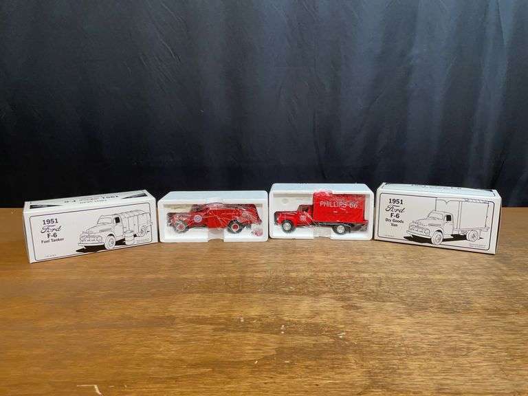 (2) 1/34 Ford Trucks NIB 1st Gear image