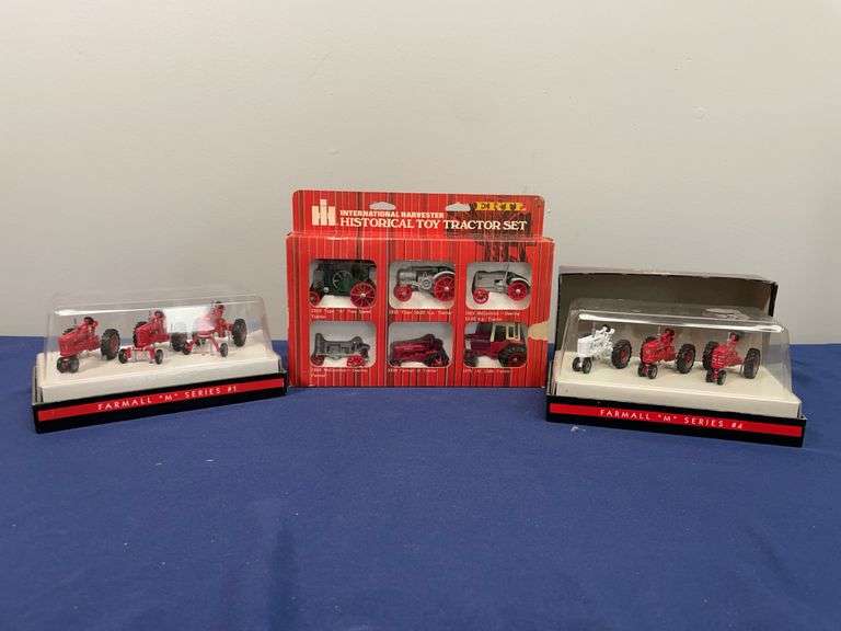 (3) 1/64 IH Tractor Sets Ertl image