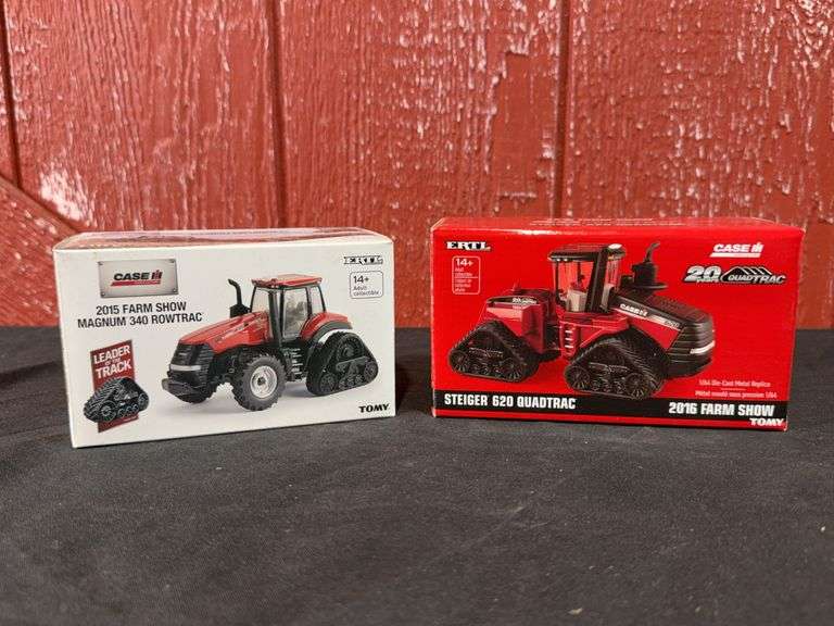 (2) 1/64 CAse-IH Farm Show NIB Ertl image