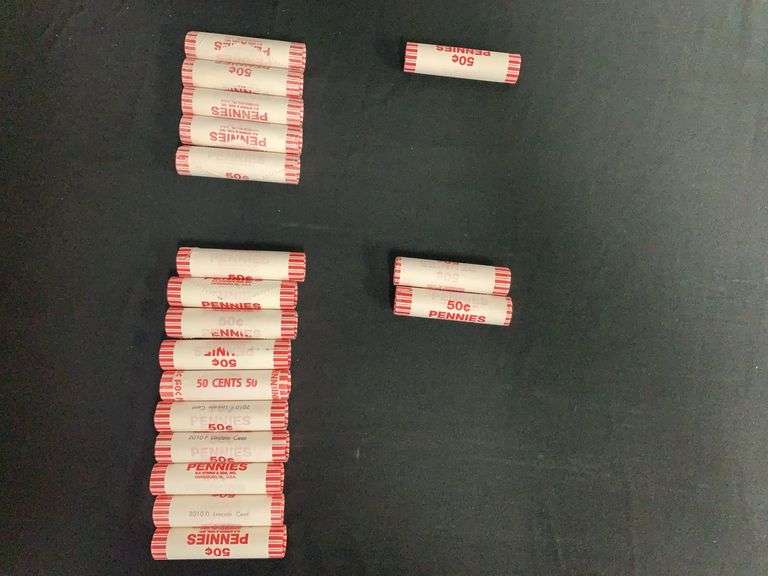 Lincoln cent Rolls Mint State image