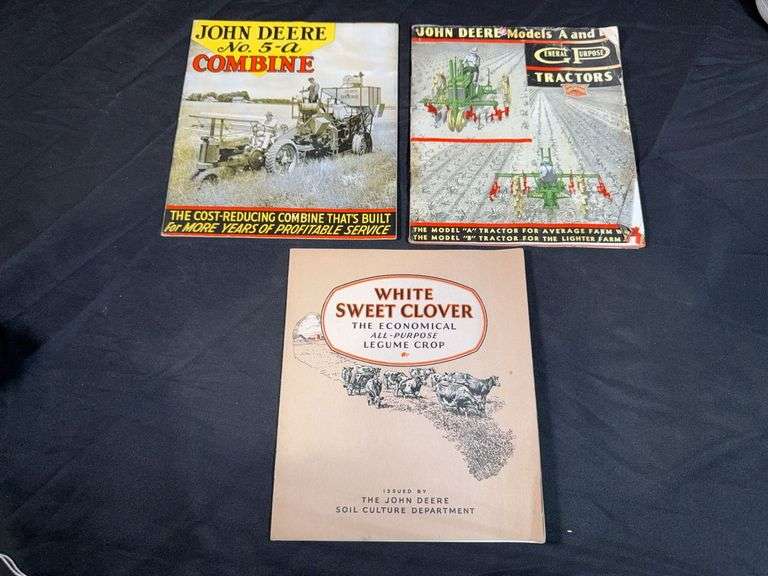 (3) John Deere Sales Literature image