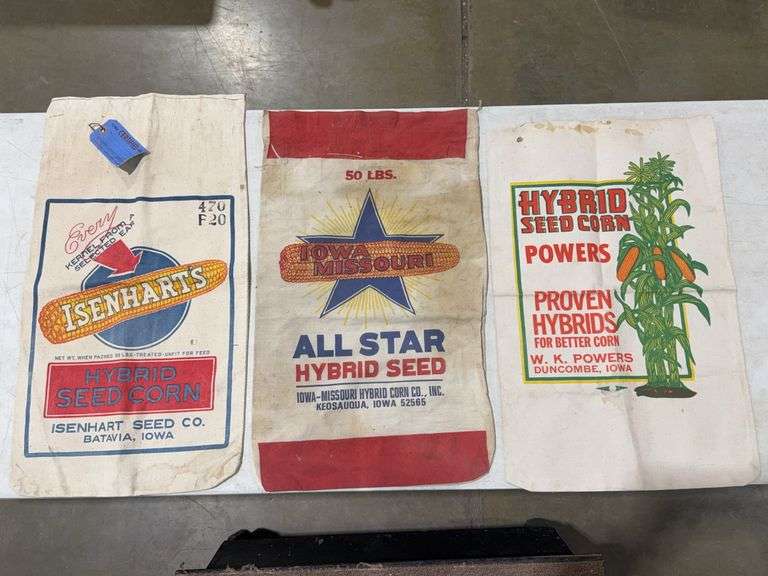 (3) Seed Corn Bags image