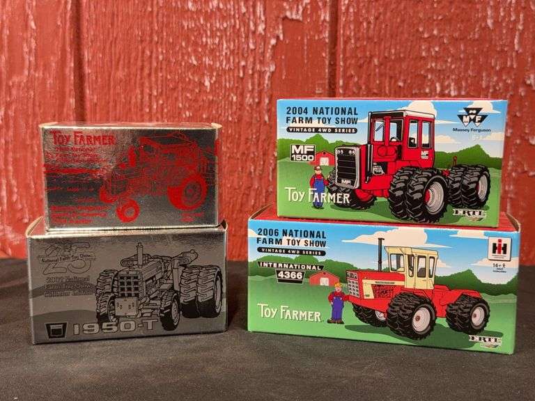 (4) 1/64 IH, MF, Oliver NFTS NIB Ertl image