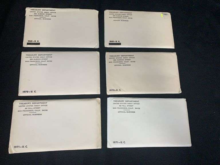 U.S Mint Sets 1969/1970/1971 Sets image