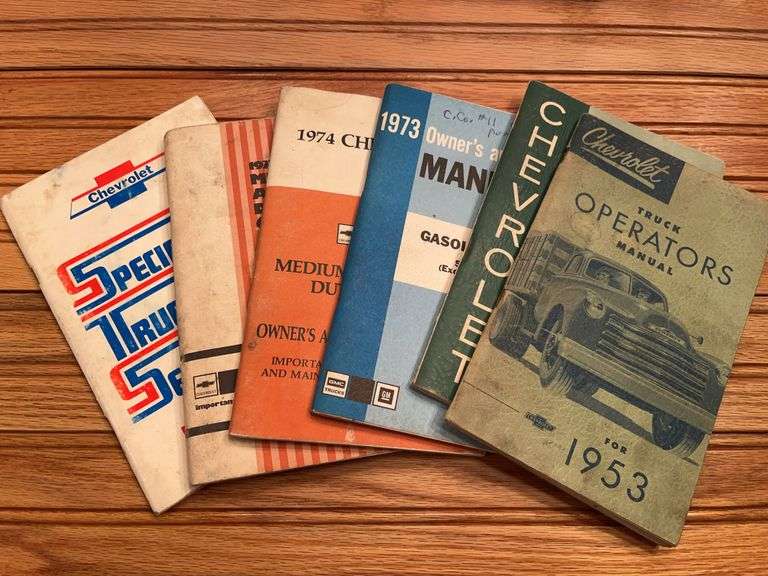 (6) Chevrolet + GM Truck Manuals image