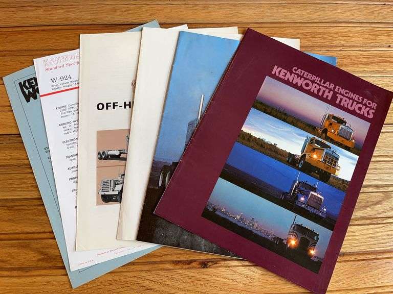(6) Kenworth Truck Sales Literature image