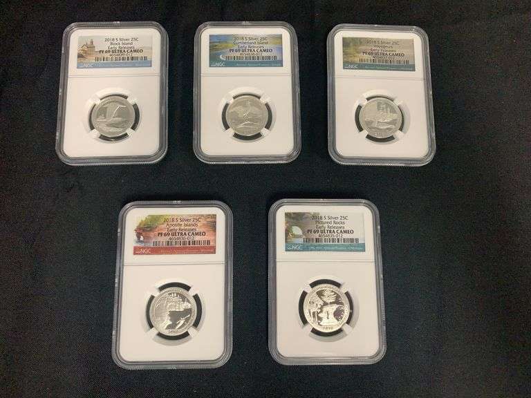 America The Beautiful Quarters Proof 69 Ultra Cameo 2018-S image