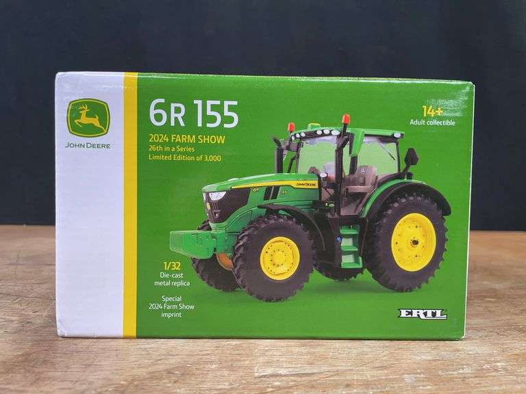 1/32 John Deere 6R 155 2024 Farm Show NIB Ertl image