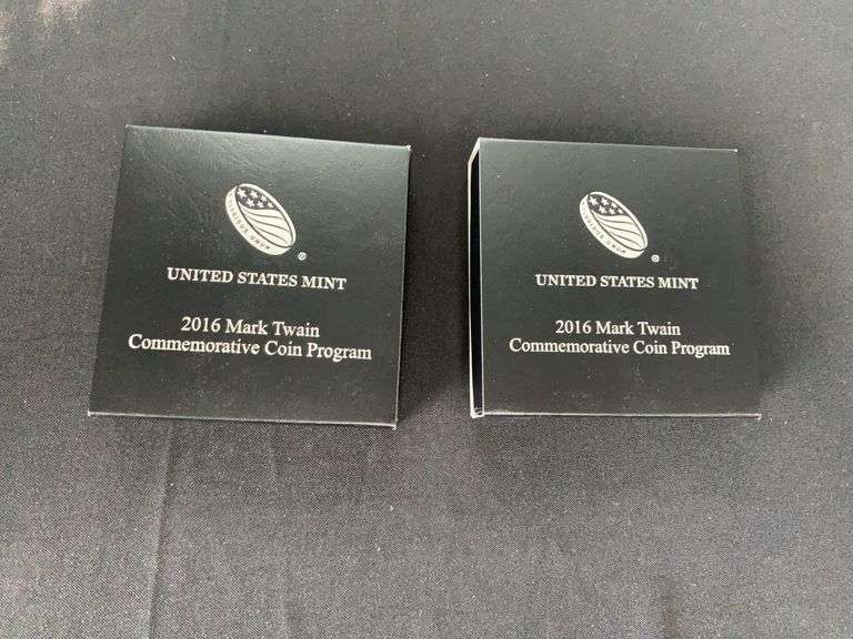 US Mint Silver Dollar 2016 Mark Twain image